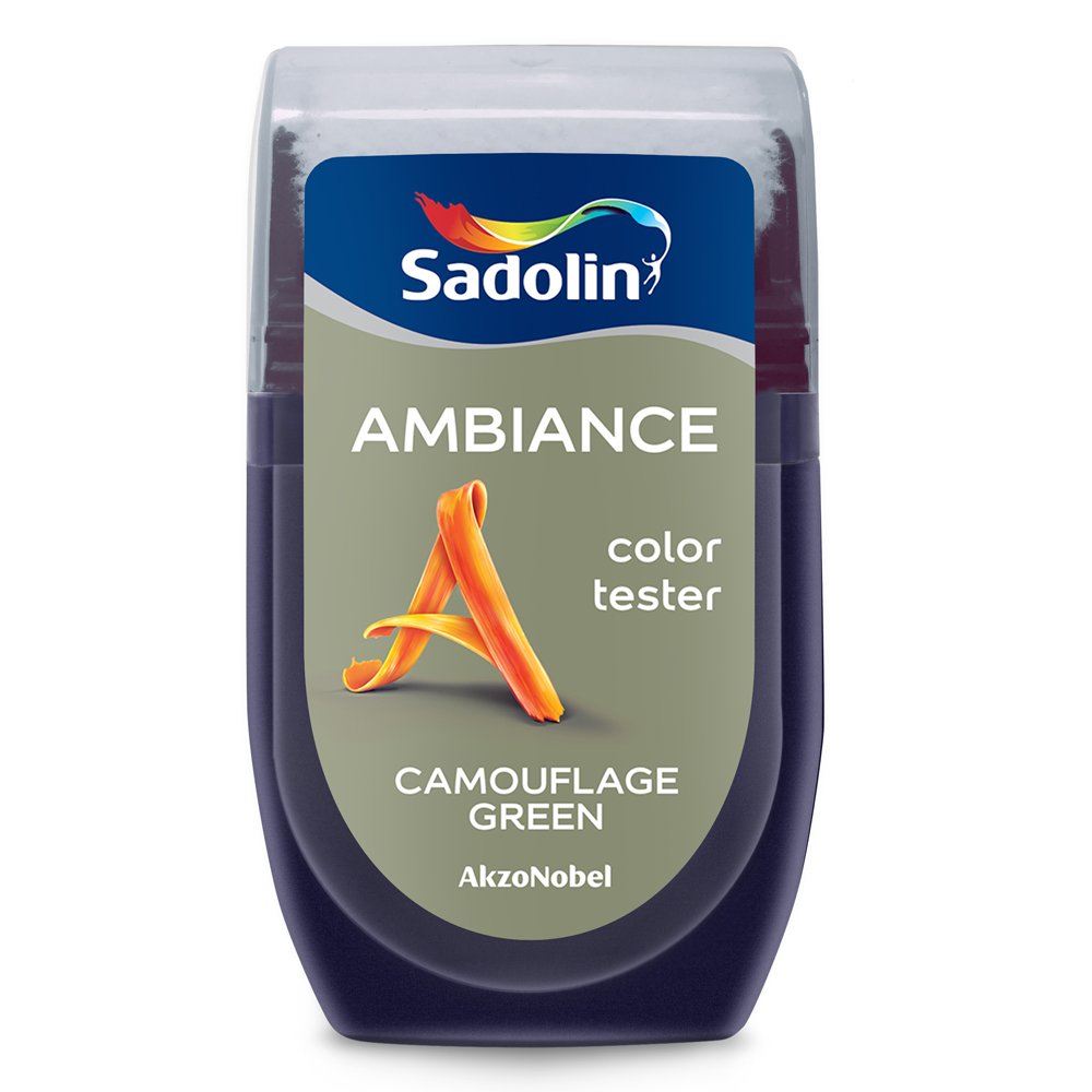 Spalvos testeris SADOLIN AMBIANCE CAMOUFLAGE GREEN, 30 ml