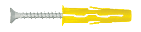 Universalus kaištis RAWLPLUG Uno, 5 x 24 mm, 40 vnt.