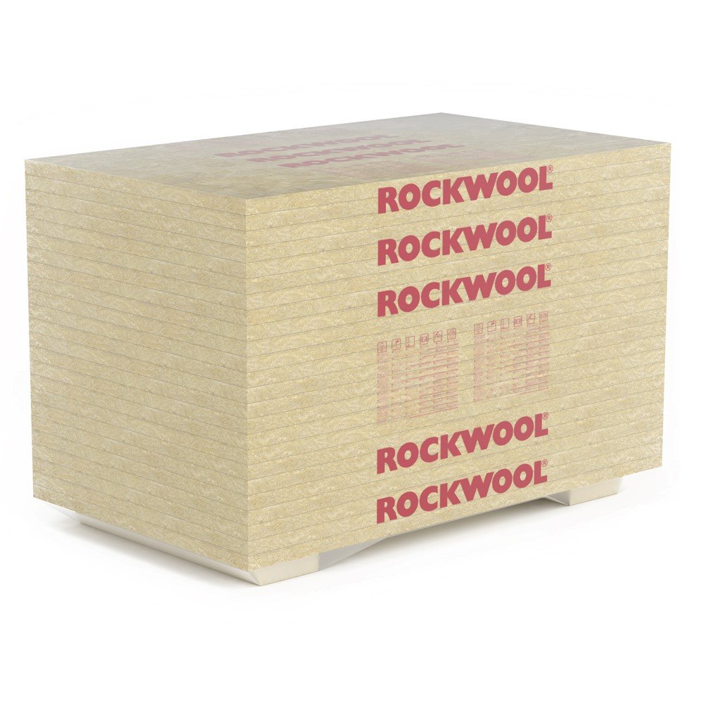 Akmens vata ROCKWOOL Roofrock 60, matmenys 30 x 1200 x 2020 mm, plokščių stogų vatos plokštės, 325888