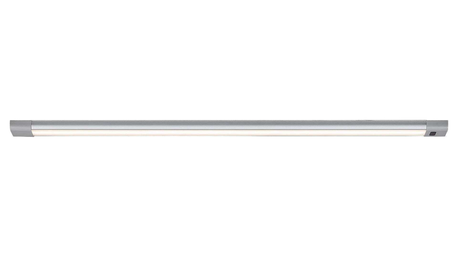 LED šviestuvas RABALUX Hanson, 8W, 4000K, 560 lm, IP20, su liečiamu jungikliu, dimeriuojamas 8–100%, virtuvei, plastikas, balta, 500x30x12 mm.