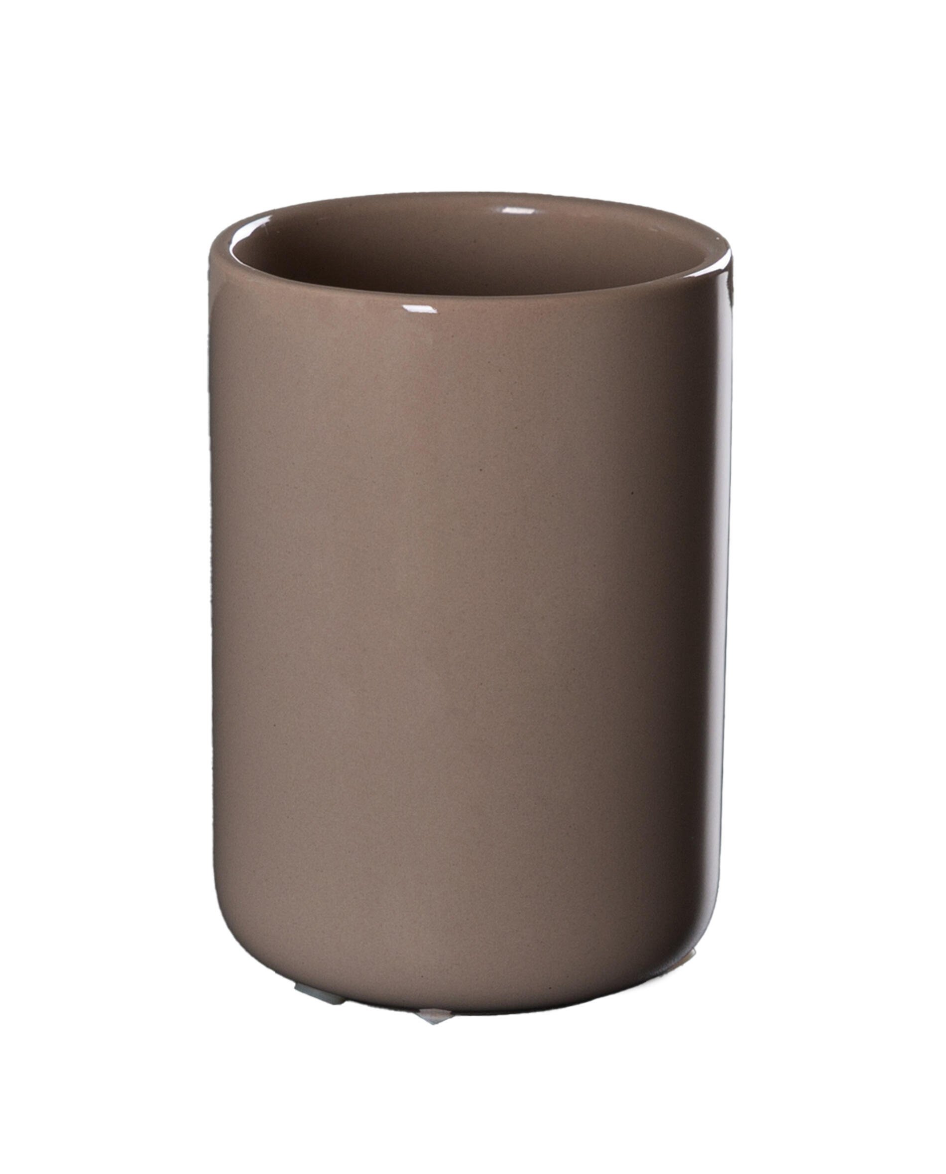 Stiklinė RIDDER GINA, pastatoma, ruda, keramika, 2127109