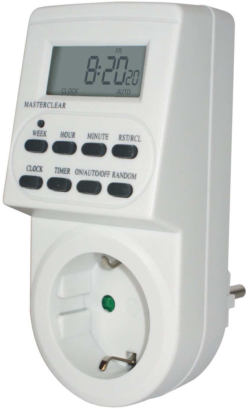 Laikmatis BRENNENSTUHL 1506550, 3500 W, IP20, 16 A, 23 V 50 Hz, skaitmeninis