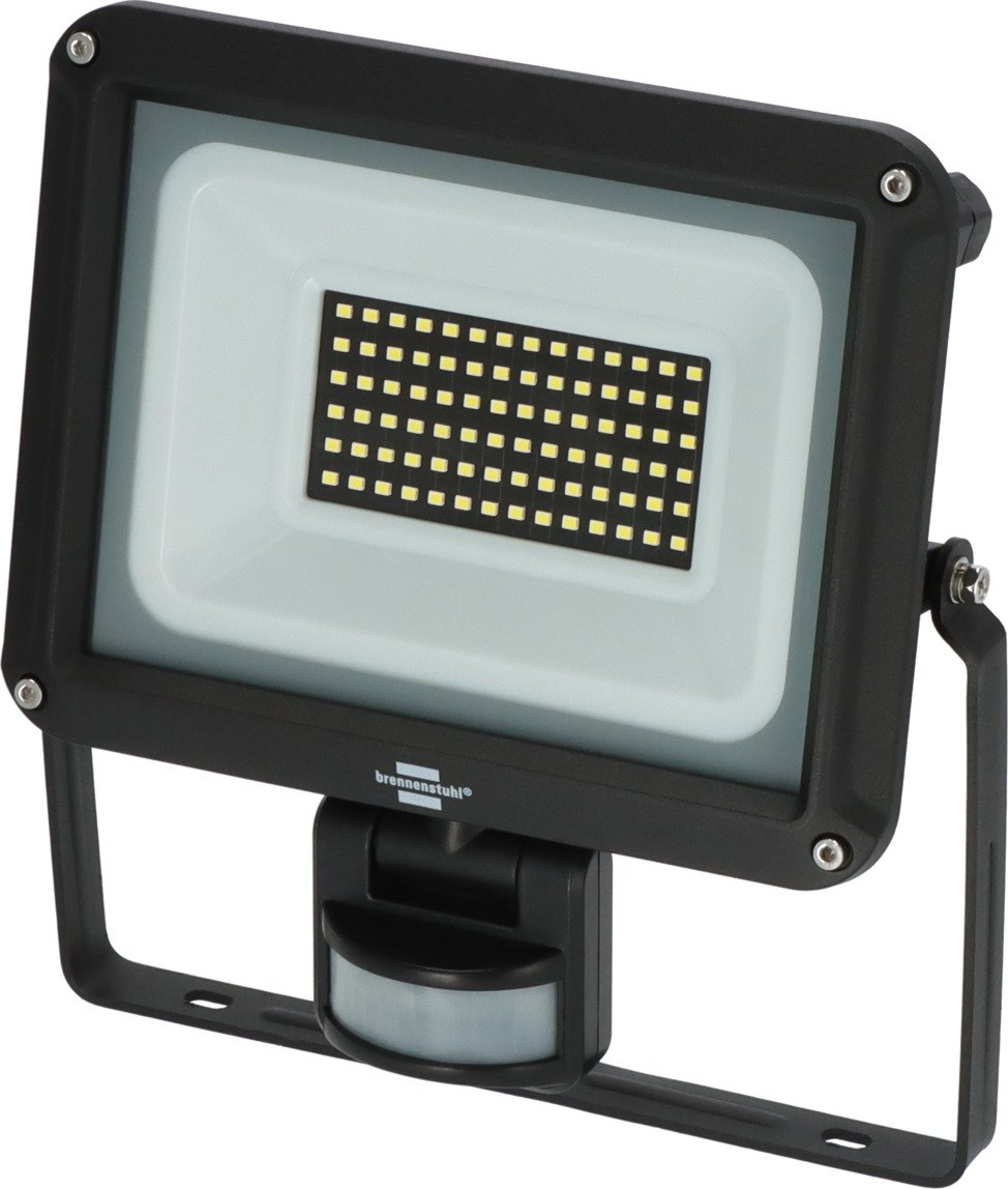 LED prožektorius BRENNENSTUHL Jaro 7060P, su judesio davikliu, 50W, 5800lm, 6500K, IP65