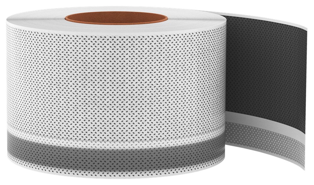 Vėjo barjerinė juosta PENOSIL Wind Proof Full Glue Tape External 414, juoda, 150 mm, 25 m PRO