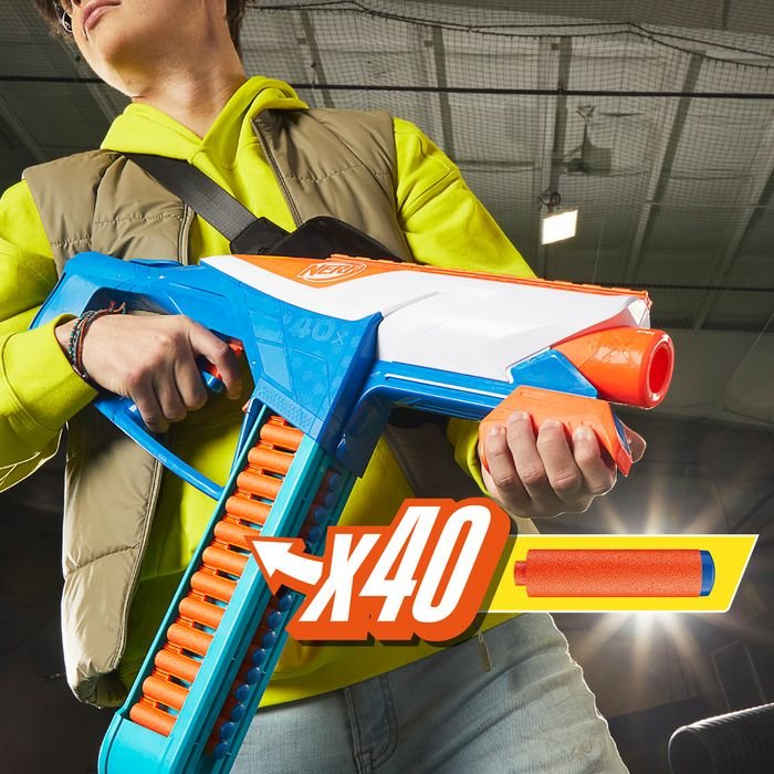 NER N Series Infinite – Lanzador De Dardos De Alto Rendimiento, Coleccionable, Para Batallas En Interior Y Exterior (No Para Menores De 3 Años)