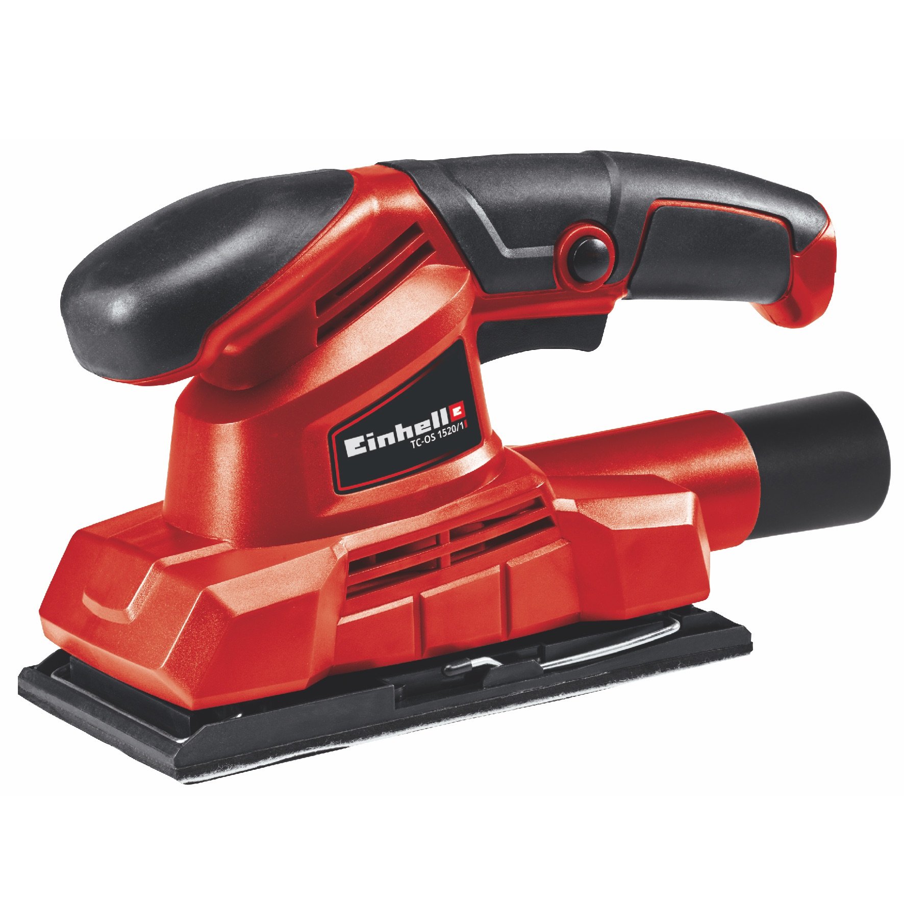 Plokštuminis šlifuoklis EINHELL TH-OS 1520, galia 150 W, šlifavimo paviršius 90x187 mm.
