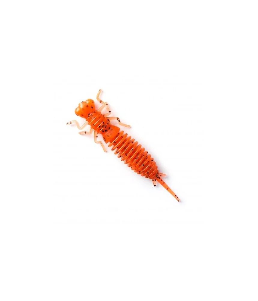 Silikoninis masalas LARVA 1,6, 4cm, įvairių spalvų