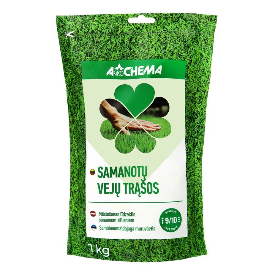 Samanotų vejų trąšos AGROCHEMA, 1 kg