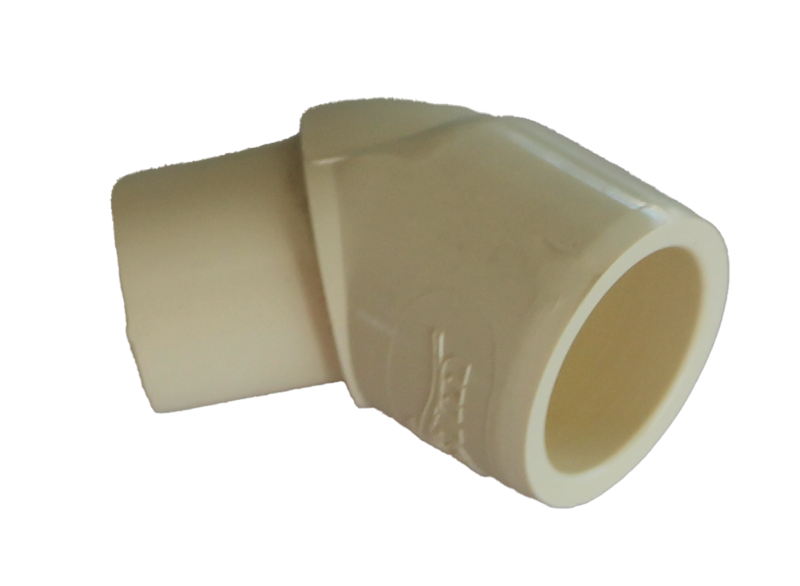 Alkūnė USTM CPVC, 45, vid/išor, 3/4", 52707