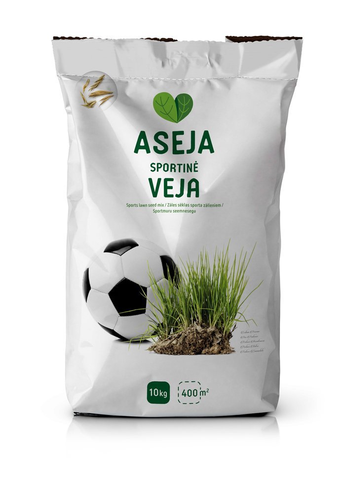 Sportinės vejos sėklų mišinys ASEJA, 10 kg, trumpas galiojimas