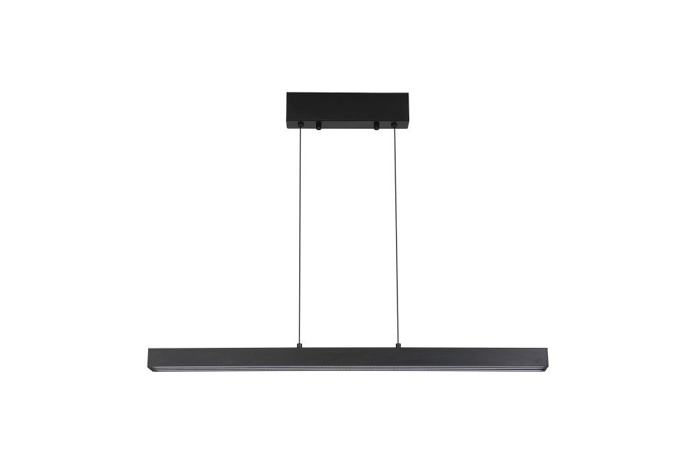 Pakabinamas LED šviestuvas SEARCHLIGHT Linear, 13W, 230V, 2700-6000K, 4000lm, juodos spalvos, dimeriuojamas, 950 x 60 x 600 mm, maksimalus aukštis 1500 mm, 88520BK