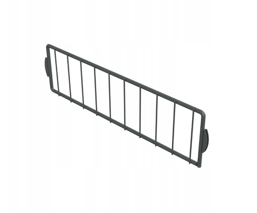 Lentynos sienelė INTEGRI, ARWSD 320 SZ, spl. antracito, 311x88 mm, DMX 573311