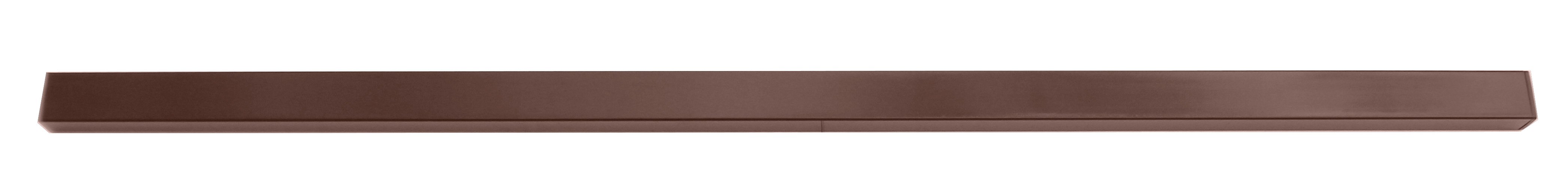 Stulpas tvoros segmentui HERVIN GARDEN, su dangteliu, 40x60 mm, h-2500 mm, Zn, rudas