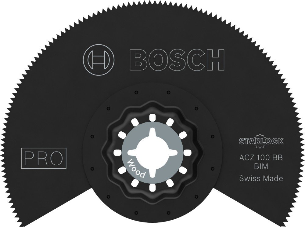 Pjovimo diskas daugiafunkciniui BOSCH, ACZ 100 BB Wood&Metal, 100 mm