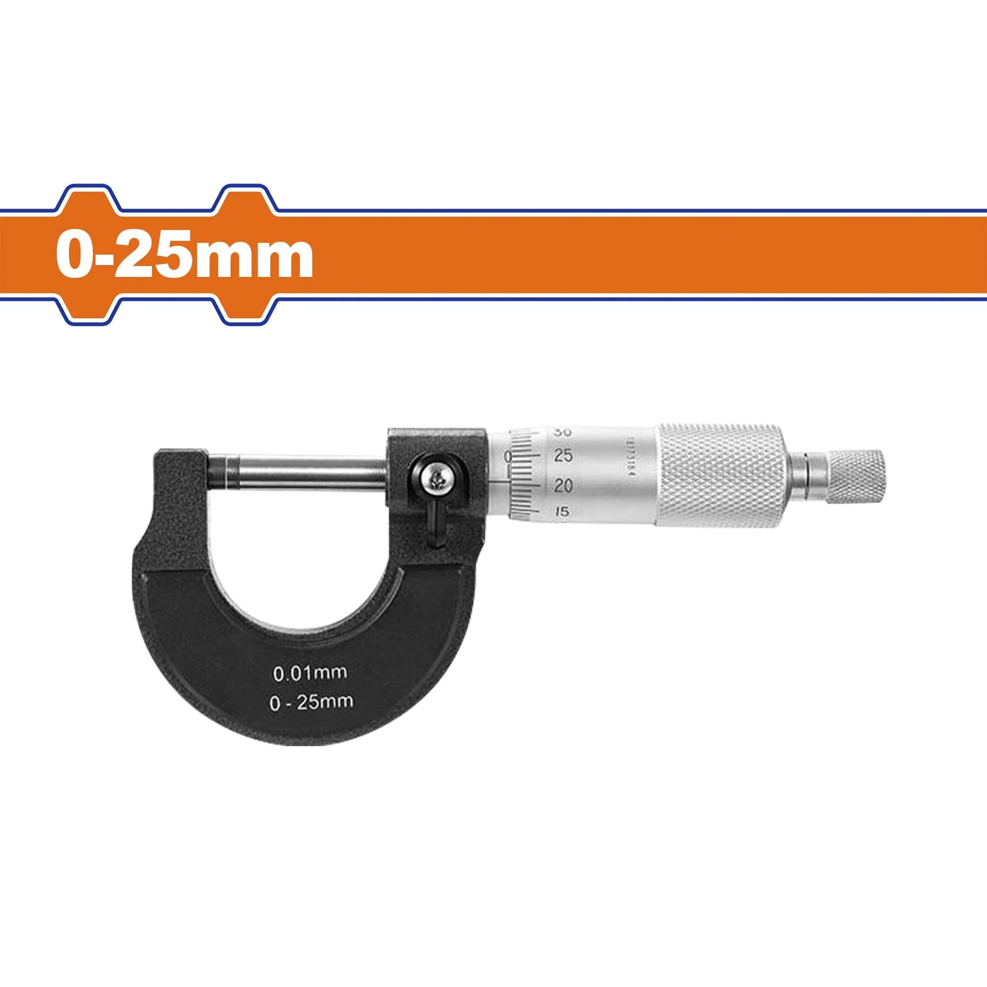 Mikrometras WADFOW, 0-25 mm, WMCM1P25
