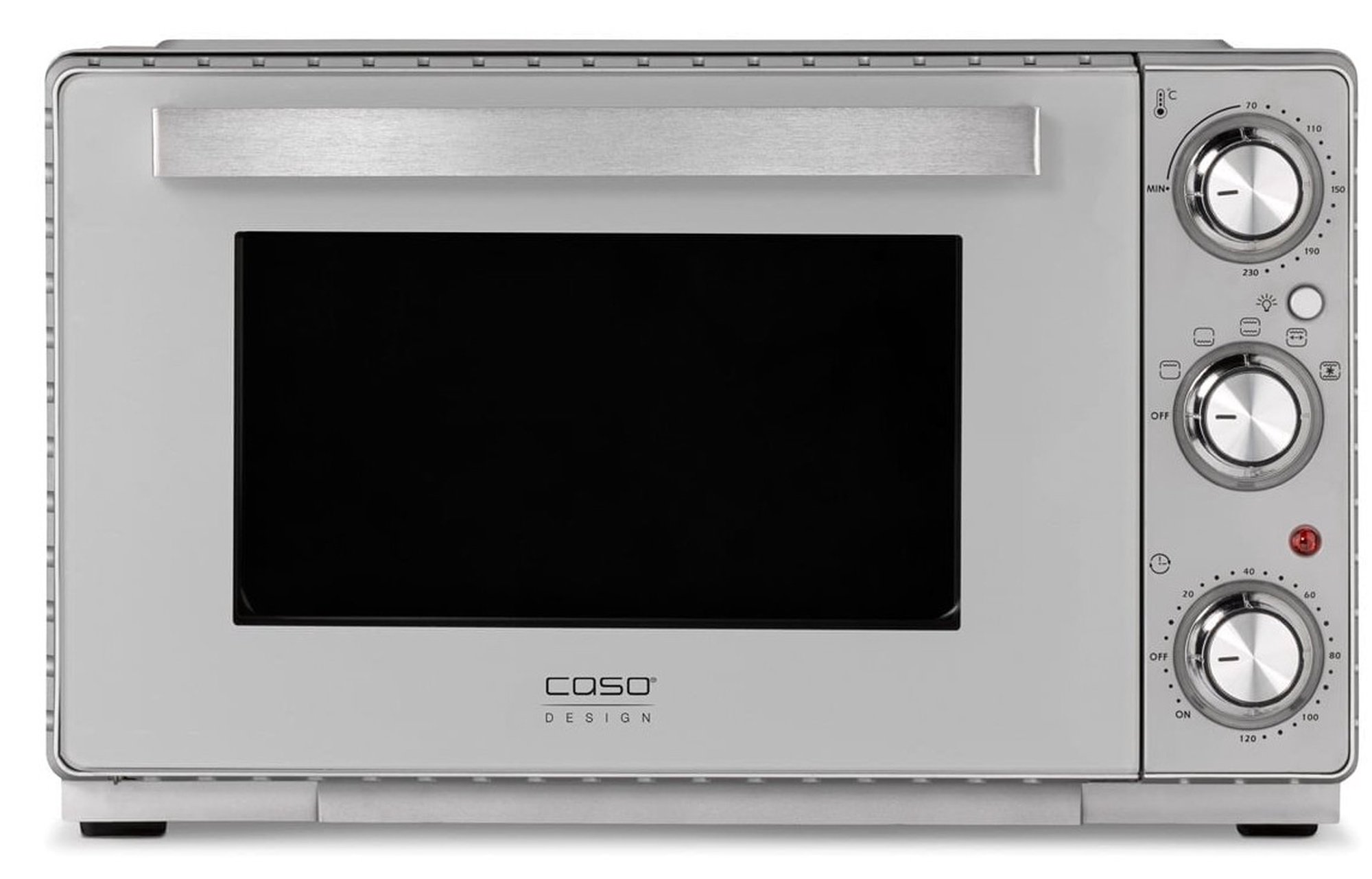 Mini orkaitė CASO Compact TO26 SilverStyle, 02977 Sidabrinė