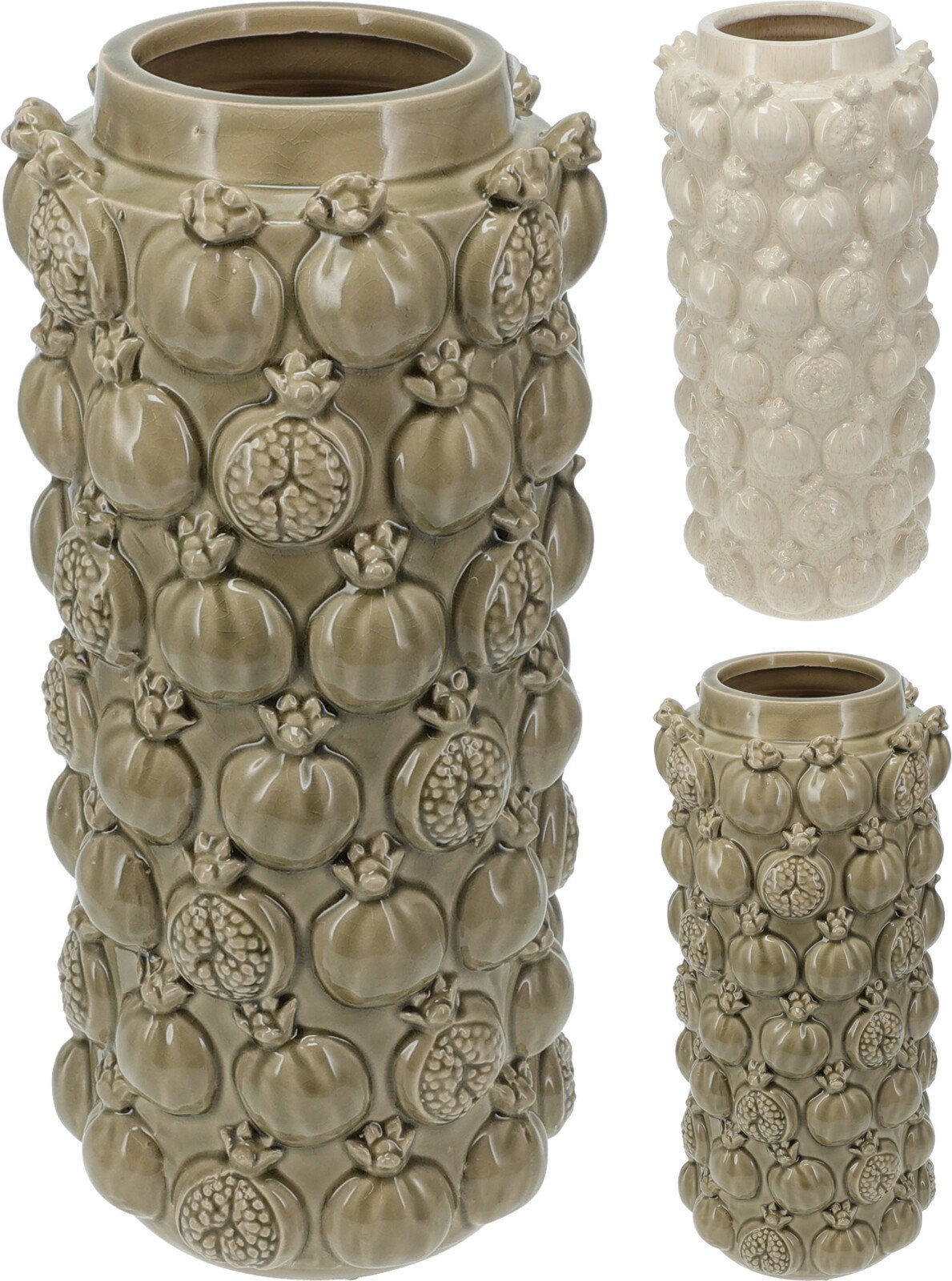 Vaza, 18 x 18 x 40 cm, 2 skirtingos sp.