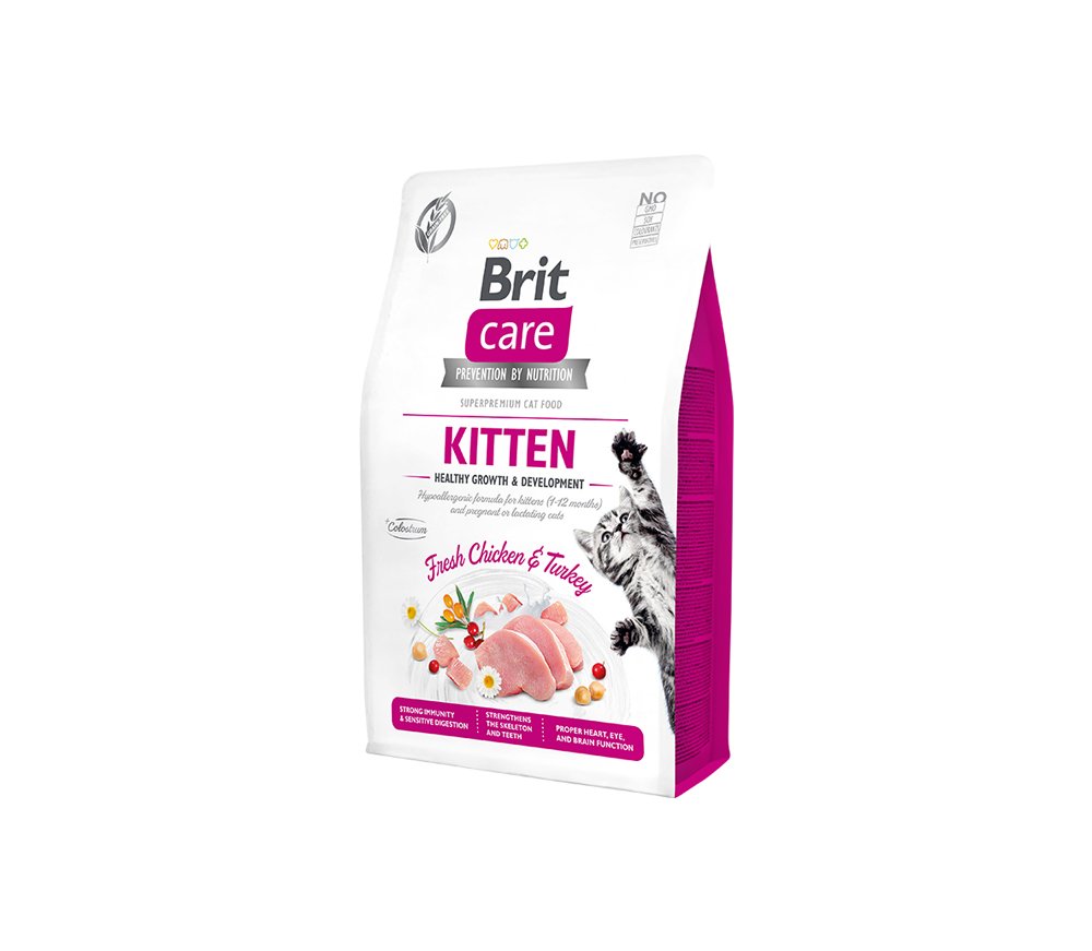Sausas kačių ėdalas BRIT Care, kačiukams arba nėščioms ir žindančioms katėms, 7kg