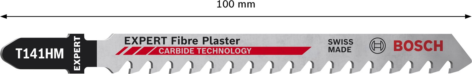 Siaurapjūklio pjūkleliai BOSCH, T 141 HM, Special for Fibre and Plaster