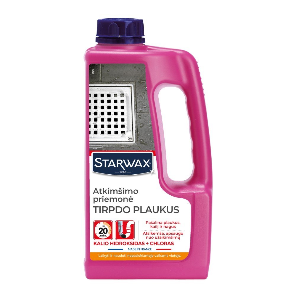 Atkimšimo priemonė STARWAX, plaukams tirpinti, 900 ml, 66183