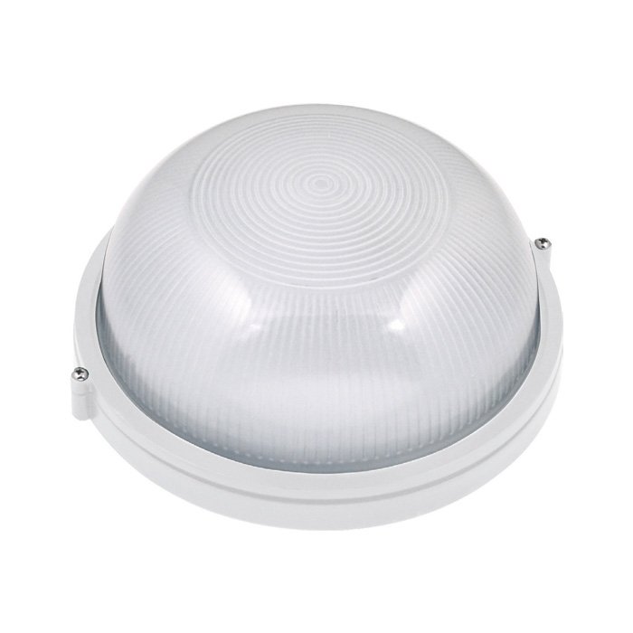 Šviestuvas HOROZ, IP54, E27, 60W, aliuminis, tinka naudoti pirtyse, baltos sp.