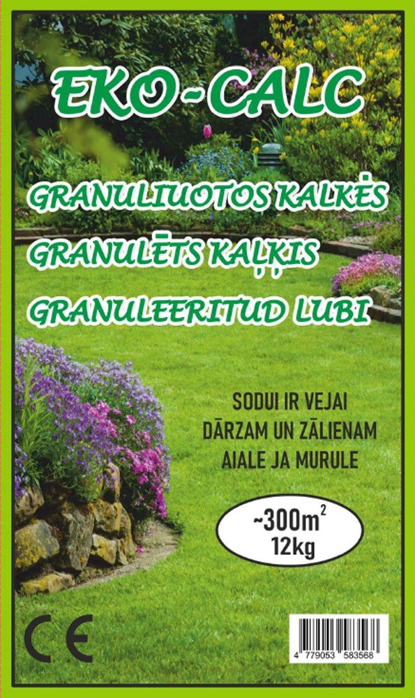 Granuliuotos kalkės, 12kg.