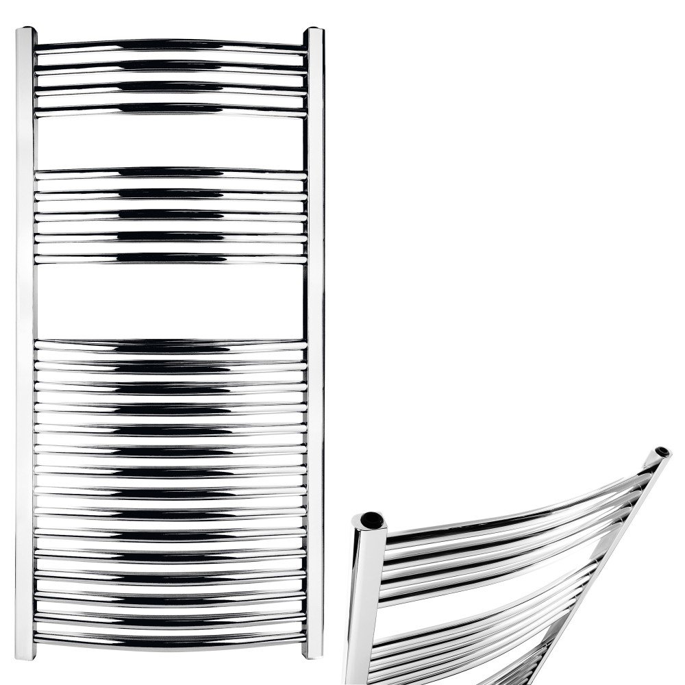 Rankšluosčių džiovintuvas FERRO, lenktas, chromo sp., 450/1600,0