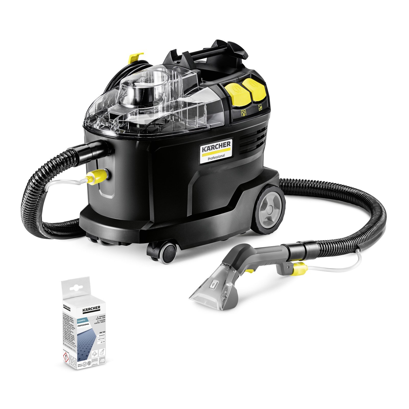 Plaunantis siurblys KARCHER Puzzi 8/1 Anniversary EU, galia 1200 W, talpa 7 l, 1.100-248.0
