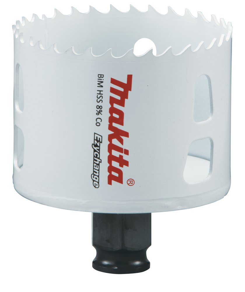 Bimetalinė gręžimo karūna MAKITA EZYCHANGE Bi-Metal, 65 mm