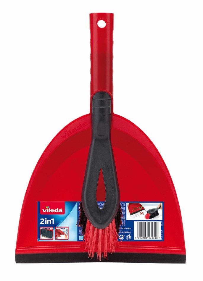 Šluotelė su semtuvėliu VILEDA 2in1