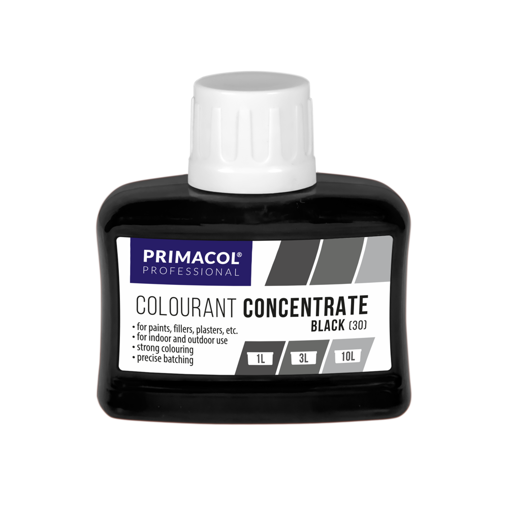 Koncentruotas pigmentas dažams PRIMACOL, (30) juodos sp., 80 ml
