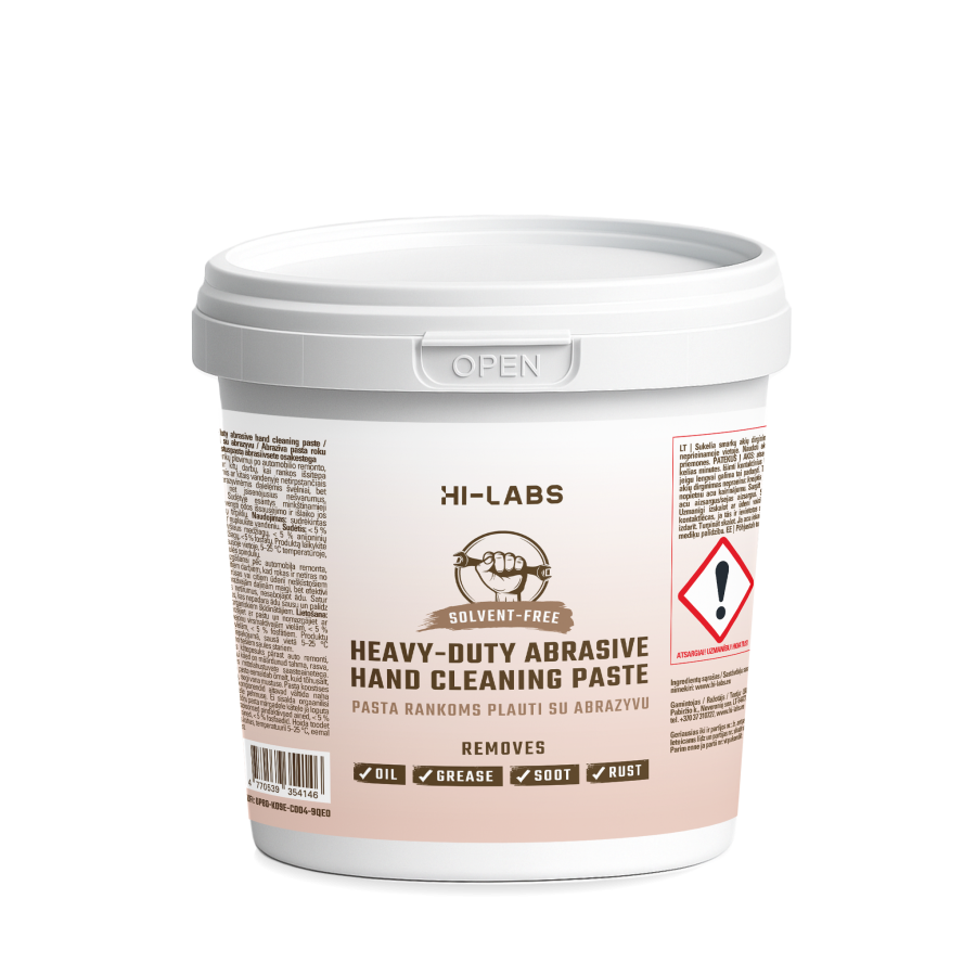 Rankų plovimo pasta su abrazyvu HI-LABS, 1,3 kg