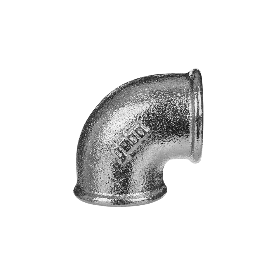 Alkūnė GEBO, 1/2", DN15, vidinis sriegis, cinkuotas ketus