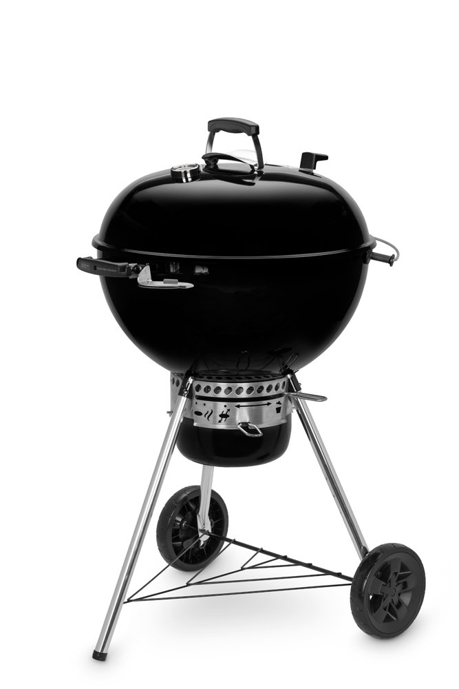 Anglies kepsninė WEBER, Master-Touch GBS E-5750, skersmuo 57cm, su ratukais, juoda