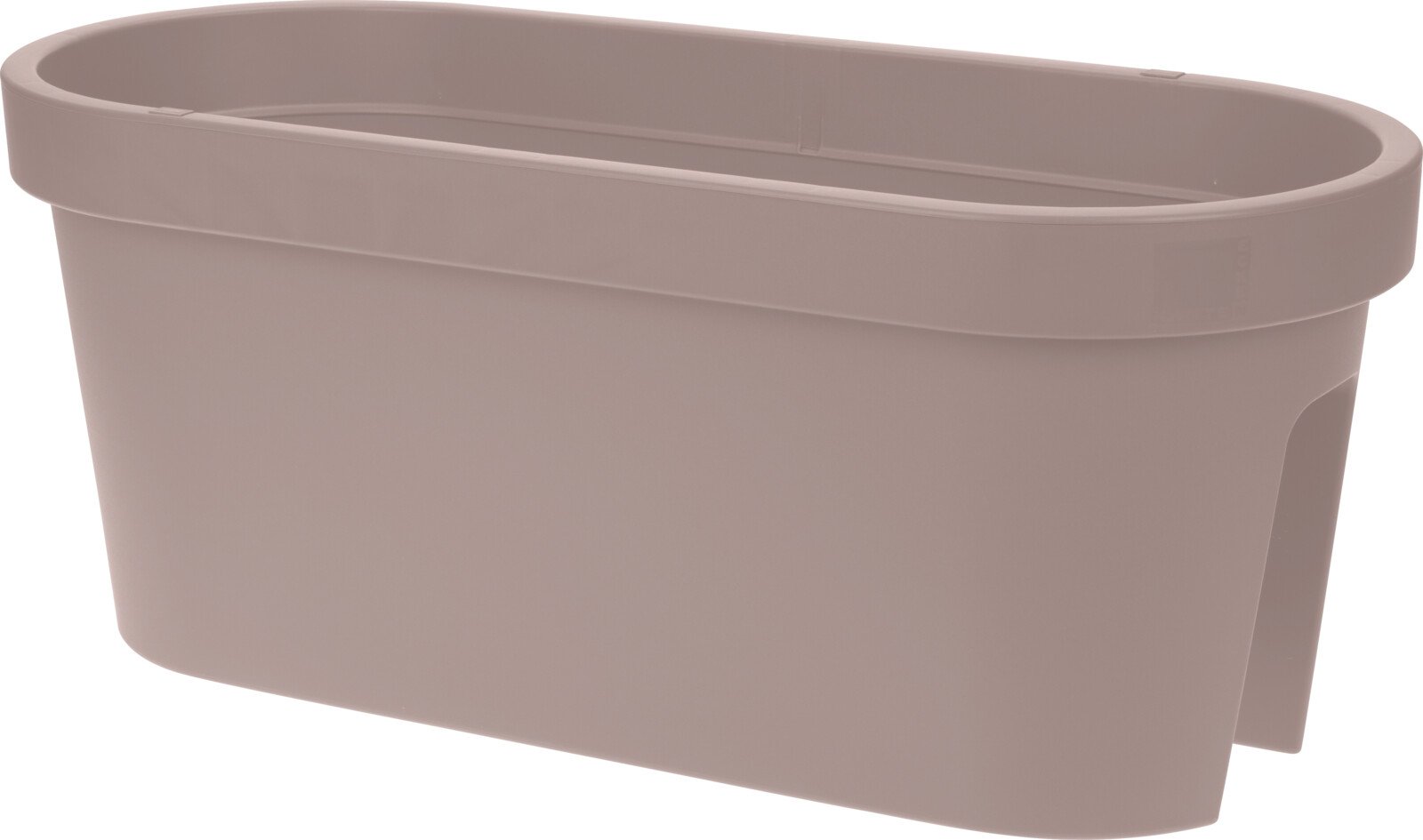 Plastikinis lauko lovelis, kreminės sp., 59 x 25 cm