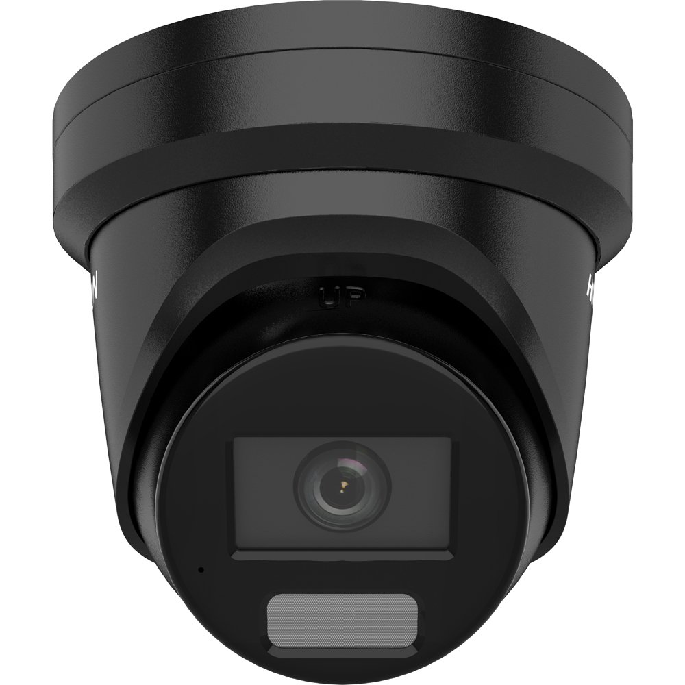 Išmanioji lauko kamera HIKVISION DS-2CD2347G2H-LIUeF, kupolinė vaizdo stebėjimo kamera, 4 MP, 30 m IR, IP67, palaiko microSD 512 GB, baltos sp.