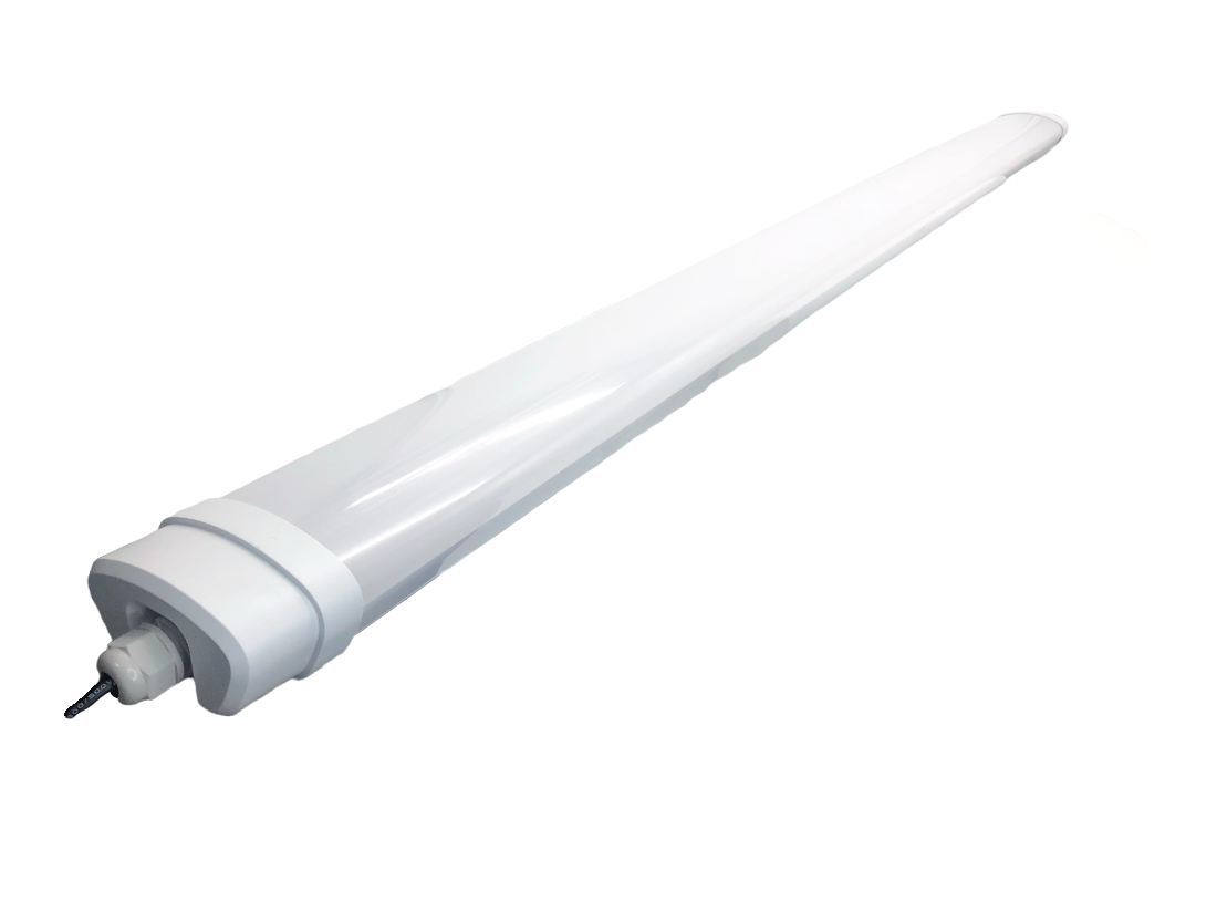 LED šviestuvas ORRO Cb128-40W, 40 W, 220 V, 4000 K, 3200 lm, IP65, 1200 x 82 x 48 mm, A170840096