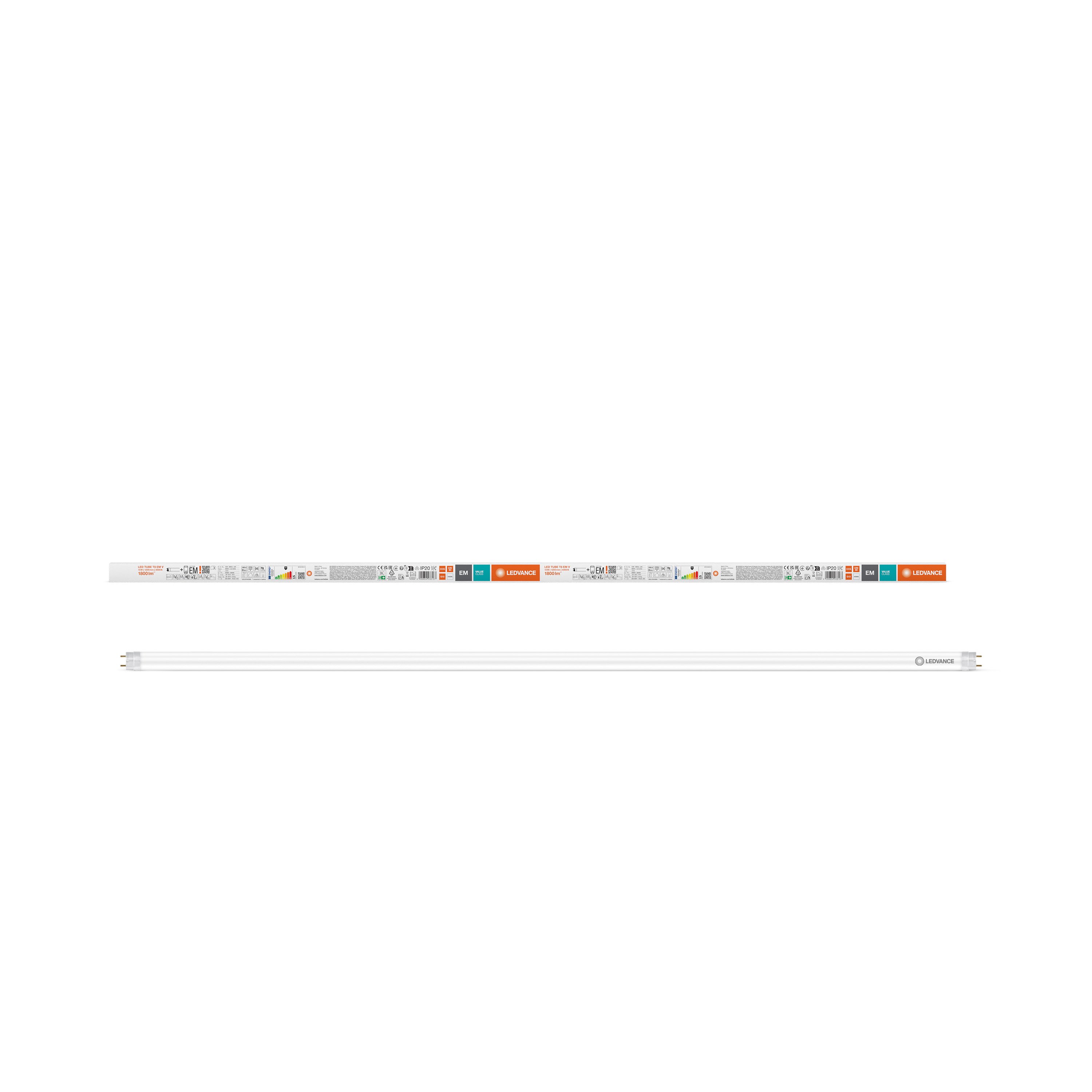 LED lempa LEDVANCE Tube, 15W, G13, 220-240V, 4000K, 1800 lm, 120cm.