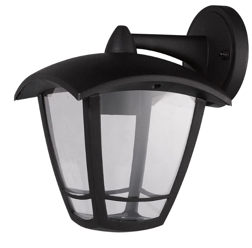 Lauko šviestuvas ORRO P6042S.E, E27, 1 x 60 W, IP44, sieninis, juodos sp., A170620092