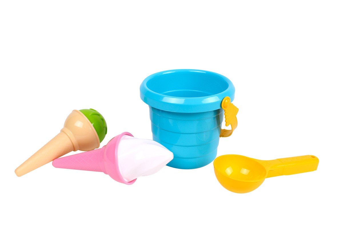 Smėlio žaislų rinkinys TECHNOK, 16.5х12х11.5 cm matmenys, 4 vnt.