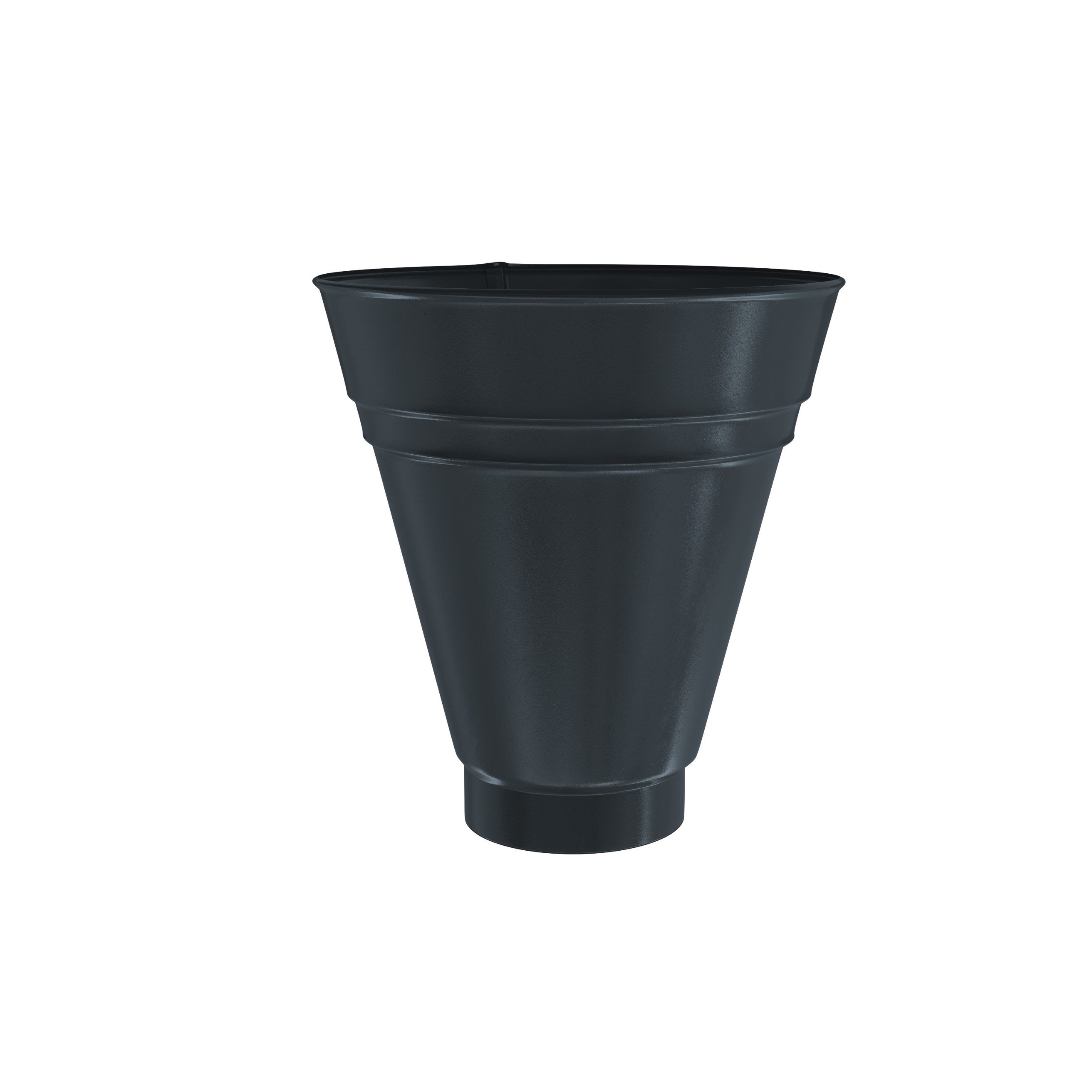 Piltuvėlis / Vandens surinkėjas BILKA,  skersmui 90mm, antracito pilka splava, RAL7016