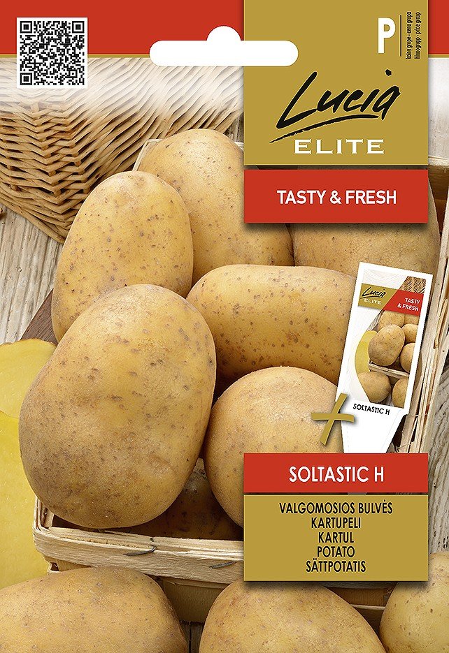 Daržovių sėklos, LUCIA ELITE ELN bulvės valgomosios SOLTASTIC H, 10 s., P