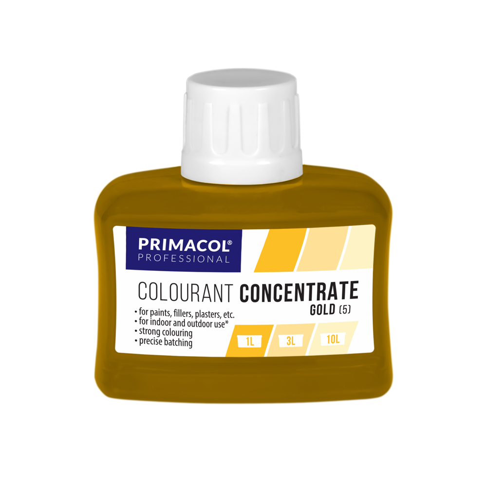 Koncentruotas pigmentas dažams PRIMACOL, auksinė sp. (5), 80 ml