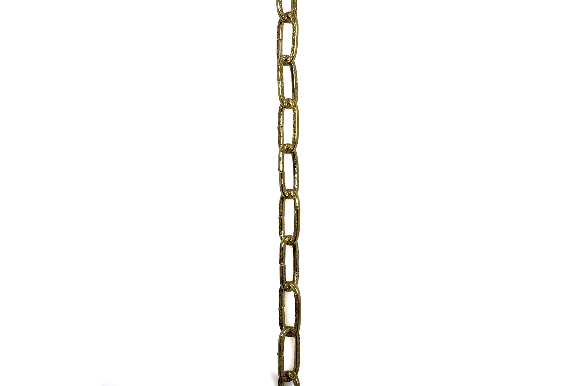 Dekoratyvinė grandinė POSAMO VAUKA, 1625/2,0mm, plienas, padengta žalvariu, 15m