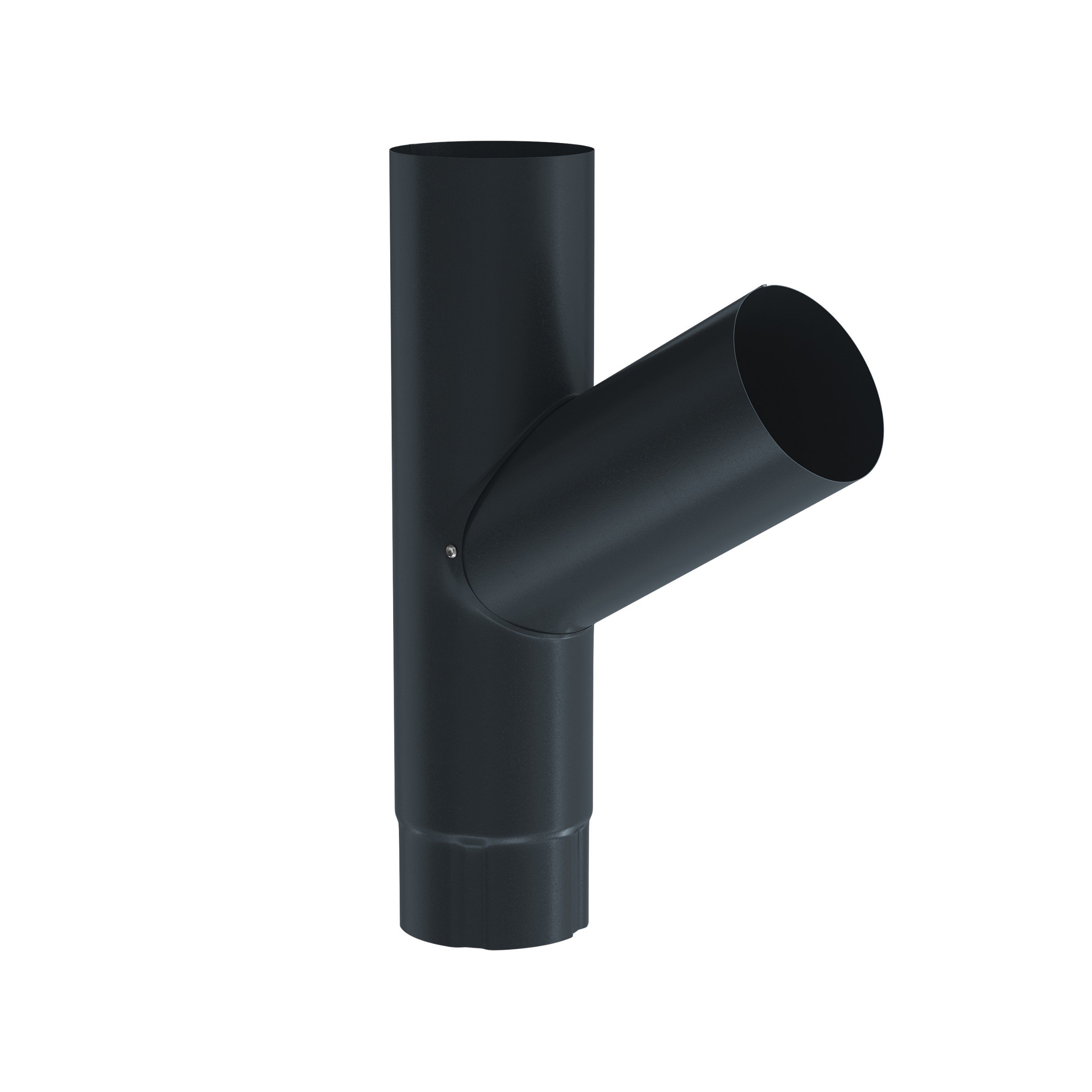 Lietvamzdžio trišakis BILKA, skersmuo 90 mm, antracito pilka splava, RAL7016