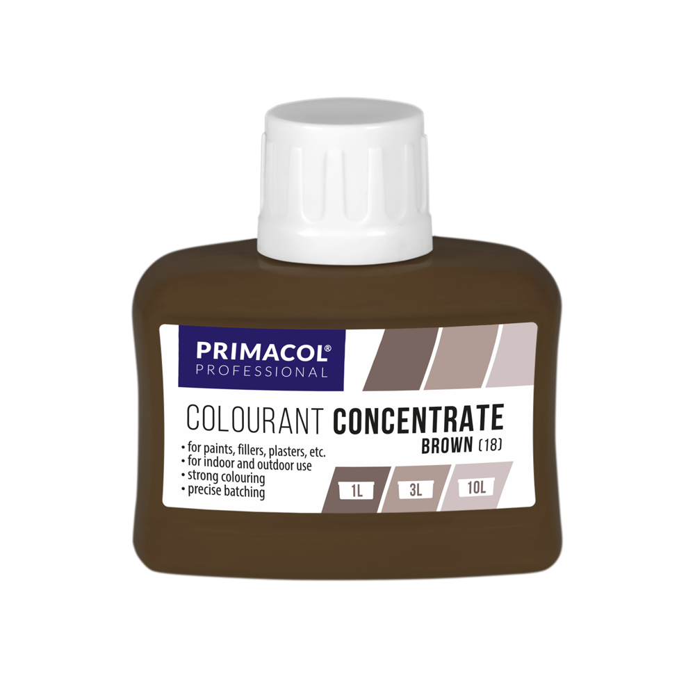 Koncentruotas pigmentas dažams PRIMACOL, (18) rudos sp., 80 ml