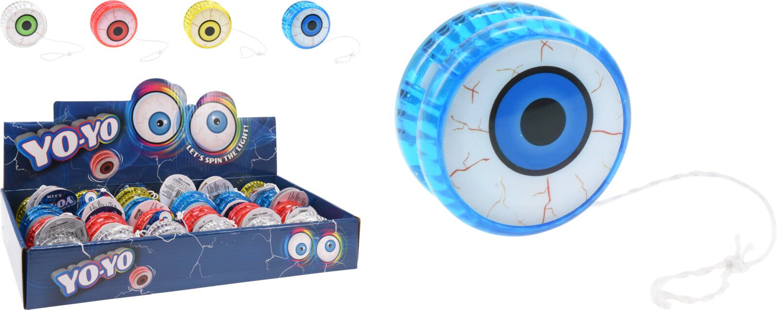 Žaislas YOYO, 5,5cm, įvairių spalvų