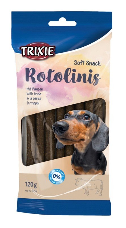 Skanėstas šunims TRIXIE, pagaliukai iš skrandžio, 12vnt, 120g, 12,5cm