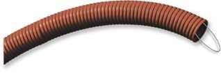 Gofruotas vamzdis ELECTRALINE 10995078A, D40mm, su viela, laukui, TPC ICTA 3422, raudonos spalvos, 25m.