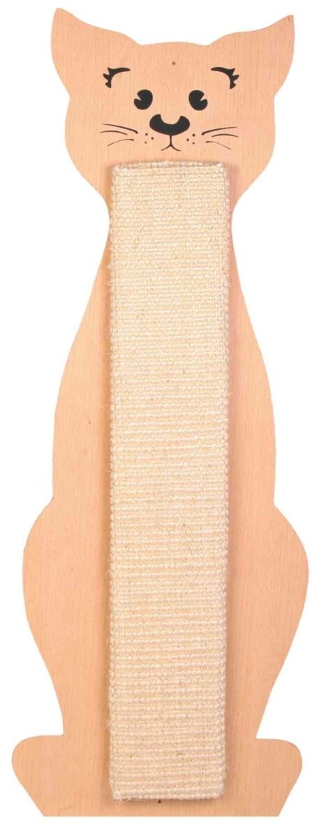 Pakabinama kačių draskyklė  TRIXIE , katės formos, su katžole, 21x56 cm